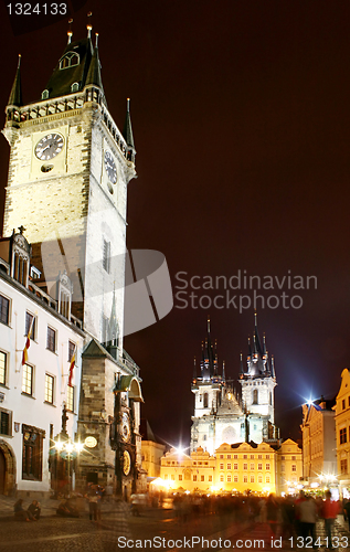 Image of  Prague at night