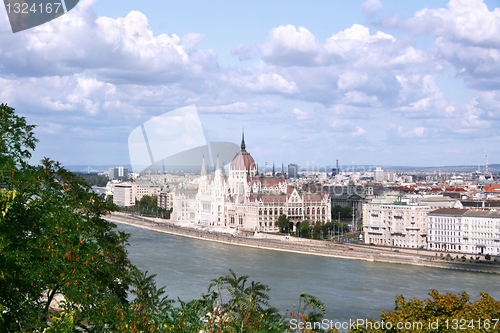 Image of Hungarian Parliament Buildings 