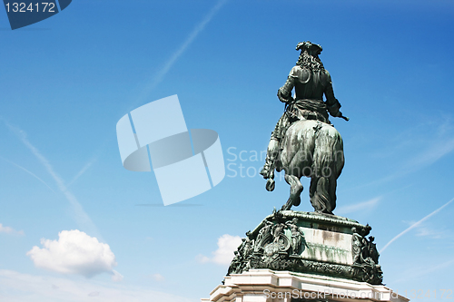 Image of statue of  emperor Franz Joseph I 