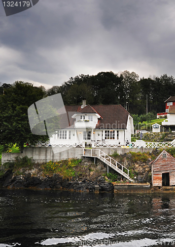 Image of Norwegian wooden house