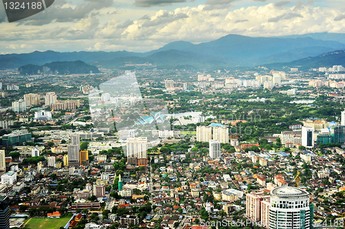 Image of  Kuala Lumpur at sunse