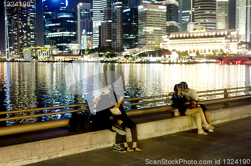 Image of Singapore embankment