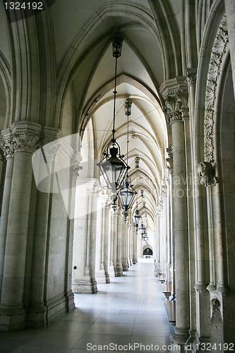 Image of Arches and lights