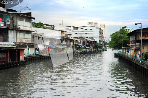 Image of Bangkok slum