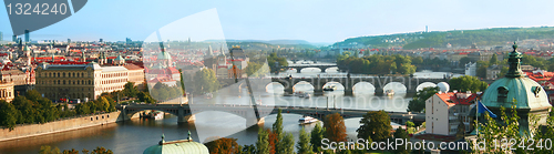 Image of  Prague at sunset