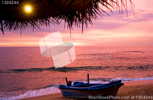 Image of Boat on the beach 