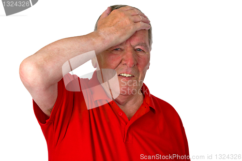 Image of Stressed Senior