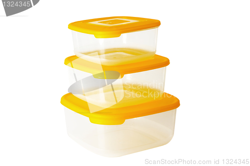 Image of Plastic food box