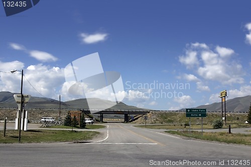 Image of Looking into Highway from the Exit