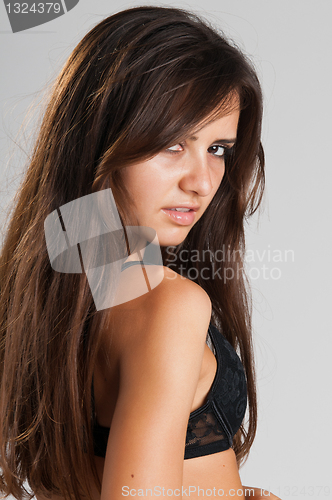Image of Black lingerie
