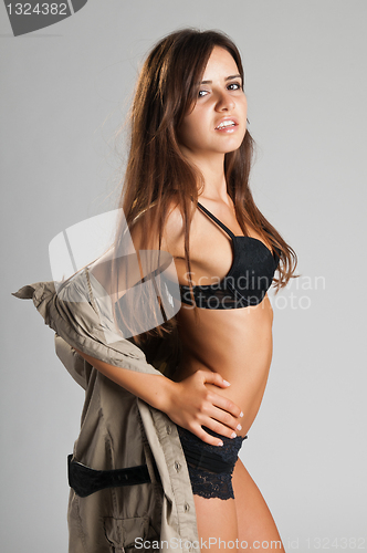 Image of Black lingerie
