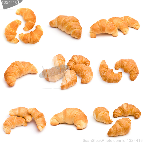 Image of Set of croissants