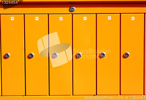 Image of Letterboxes maded from steel have stainless locks