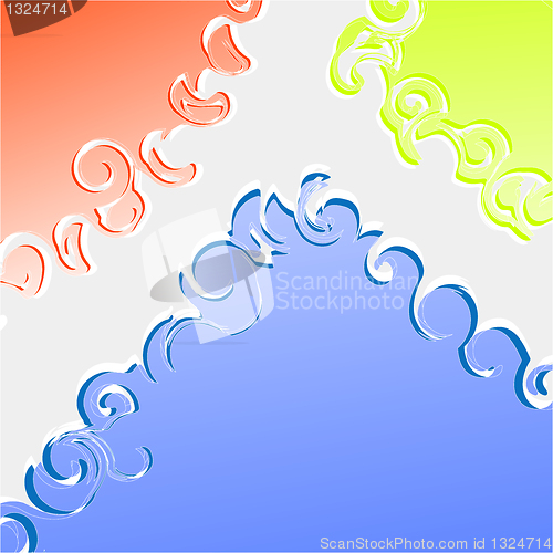 Image of Christmas bubbles for speech