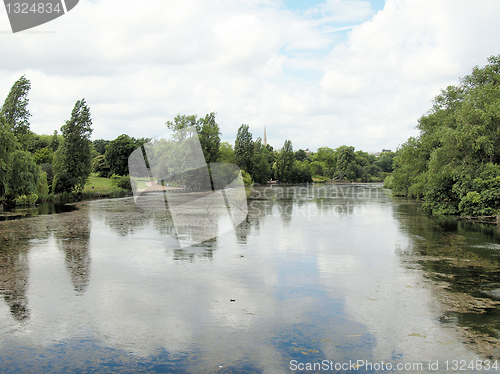 Image of Serpentine lake, London