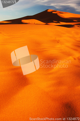 Image of Sahara sunset