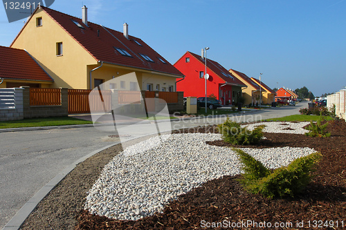 Image of Colorful family houses