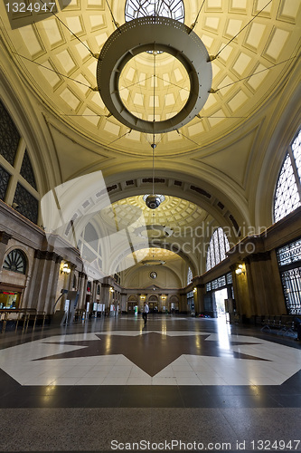 Image of Train station in France, Barcelona Spain