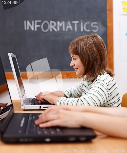Image of Informatics class in school