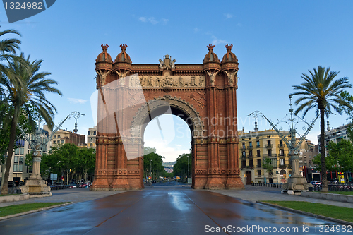 Image of Barcelona Spain Arc triumph