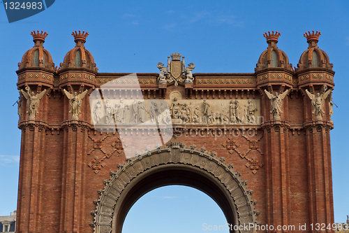 Image of Barcelona Spain Arc triumph