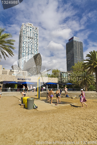 Image of whale Barcelona Spain