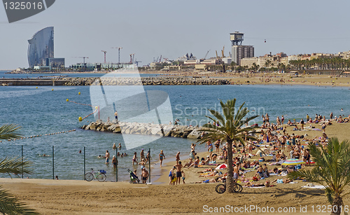 Image of Barcelona, Barceloneta beach Bogatell