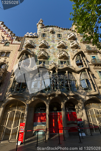 Image of Barcelona - casa Batllo from Gaudi