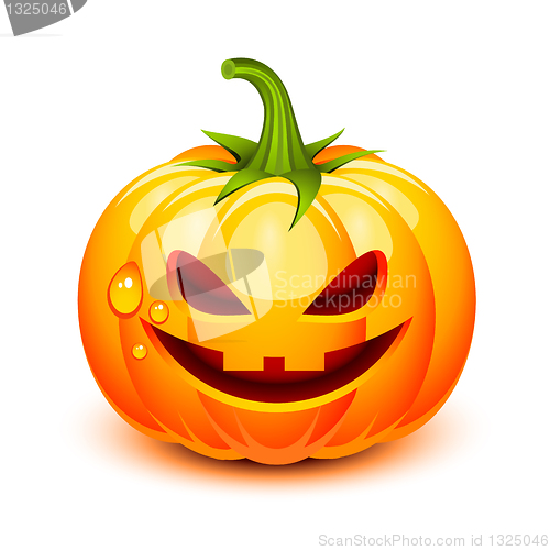 Image of Halloween pumpkin face