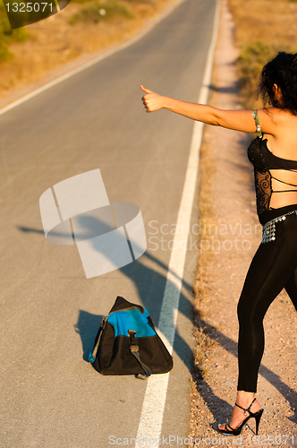 Image of Sexy hitchhiker