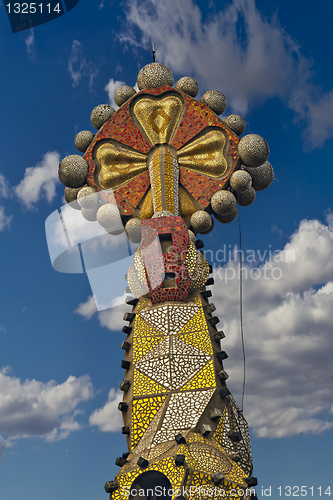 Image of Sagrada Familia top of tower detail