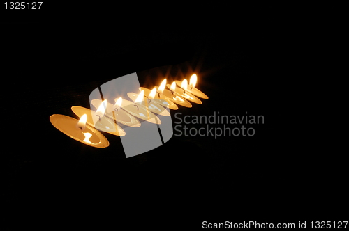 Image of romantic candle light