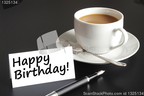 Image of happy birthday card