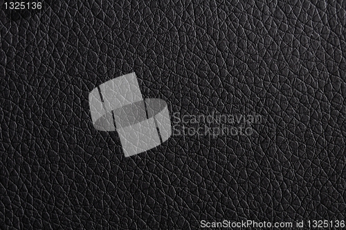 Image of leather texture black