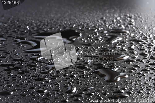 Image of water drops