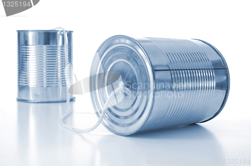 Image of tin can phone