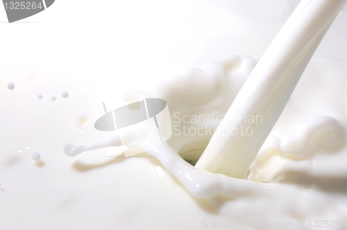 Image of milk splash
