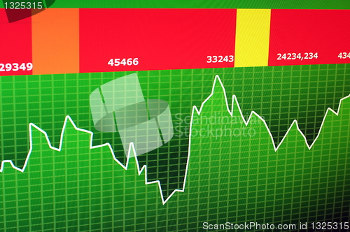 Image of financial diagram