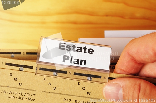 Image of real estate plan