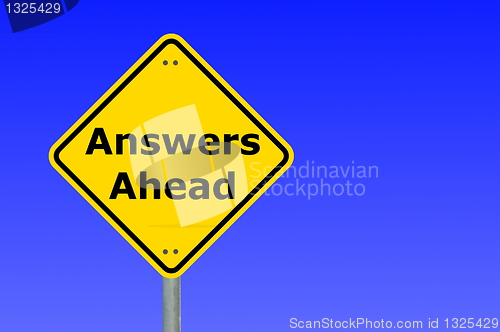 Image of answers ahead