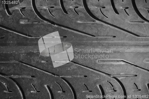 Image of tyre texture