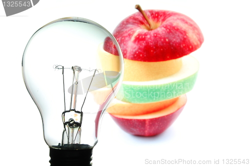 Image of bulb and fruit