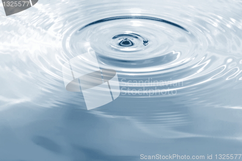 Image of water drop splashing 