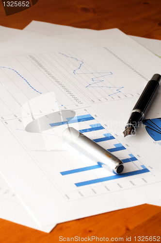 Image of financial chart