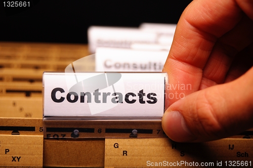 Image of contract