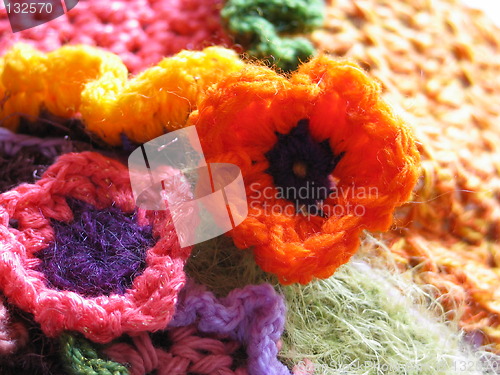 Image of Crocheted Flowers