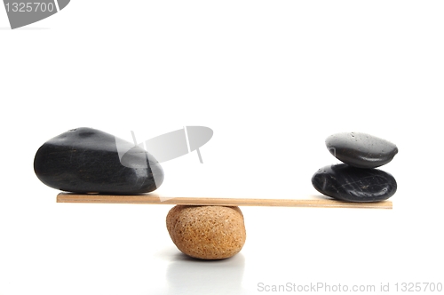 Image of zen stone scales