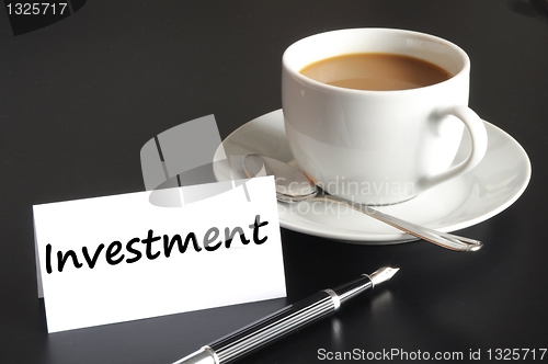 Image of financial investment