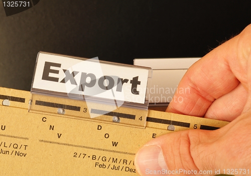 Image of export