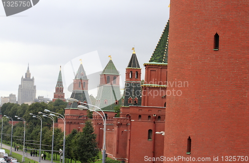 Image of view of the Moscow Kremlin